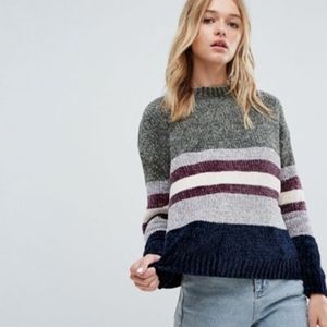 ASOS Pull and Bear Chenille Sweater